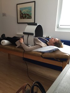 On the days when I was most restless, lying down for Pulsating Magnetic Field Therapy was a huge annoyance. I would be anxiously counting down the minutes until the machine would signal completion.
